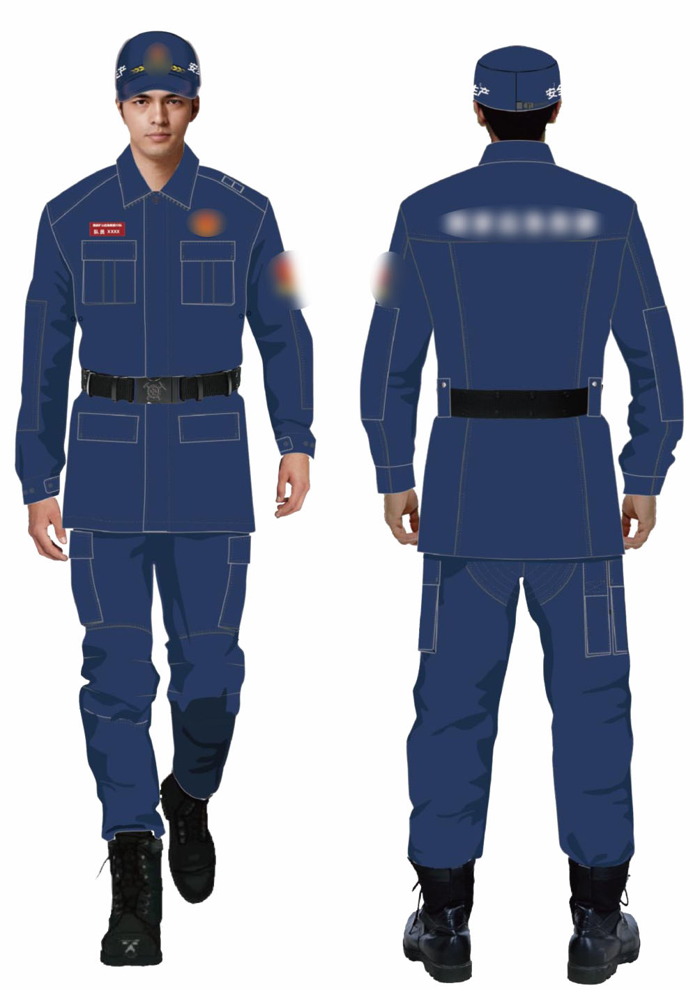 專(zhuān)業(yè)訓(xùn)練防護(hù)服（春秋）